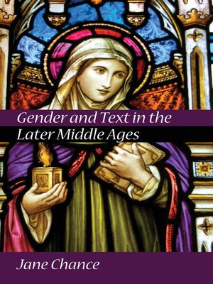 cover image of Gender and Text in the Later Middle Ages